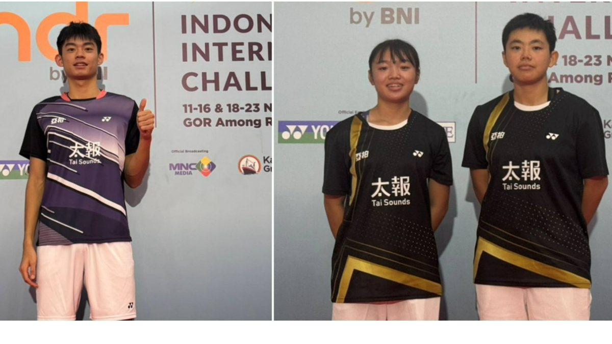 亞柏捷報！印尼挑戰賽男單王渝凱、女雙...