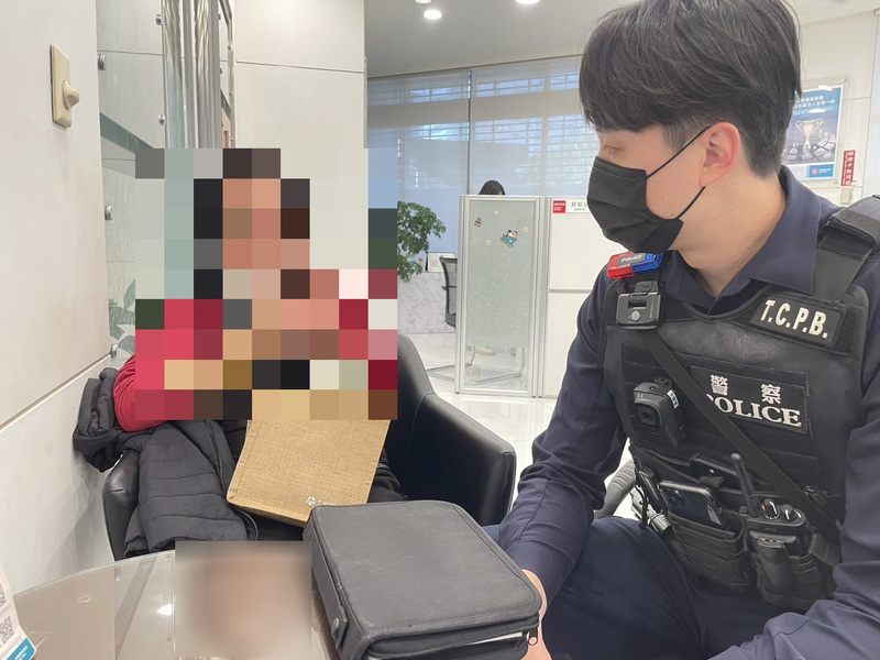 台中婦陷假交友欲貸款投資　警獲報到場阻詐 (圖)